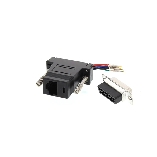 DB15 Female TO RJ45 (8 Wire) Adapter