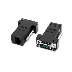 Adattatore seriale dritto da DB9M a RJ45