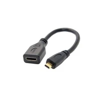 Mini cavo adattatore maschio HDMI tipo D da femmina a micro HDMI di tipo C