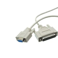 Cavo Null Modem DB9 femmina a DB25 maschio