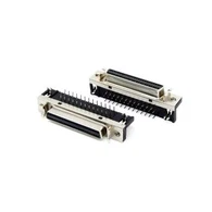 Connettore SCSI femmina DB 50 pin ad angolo retto