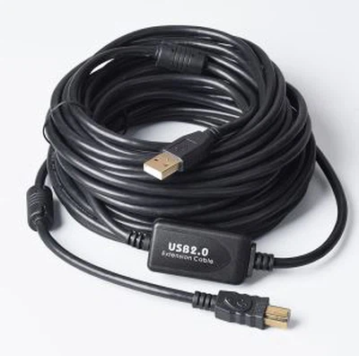 Cavo amplificatore USB 2.0 da A a B da 33 piedi con booster attivo